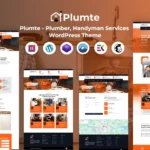 Plumte - Plumber, Handyman Services WordPress Theme