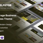 Selfstore - Self Storage Relocation Business & Moving Company WordPress Theme