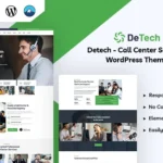 Detech - Call Center WordPress Theme