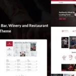 Meatmela - Steakhouse, Bar, Meat, Winery and Restaurant WordPress Theme