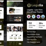 Legalia - Law Firm WordPress Theme