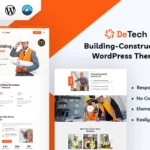 Detech - Construction WordPress Theme