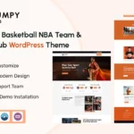 Zumpy - Basketball NBA Team & Sport Club WordPress Theme