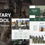 Militia - Military School, Military Prep And Training Programs WordPress Elementor Theme
