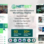 Netset - Internet Provider & Broadband WordPress Theme
