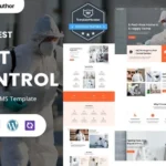 ZerooPest - Residential And Commercial Pest Control WordPress Elementor Theme