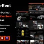 EZ Car Rent: Ultimate Car Rental & Booking WordPress Theme