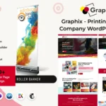 Graphix - Printing Services Company WordPress Theme
