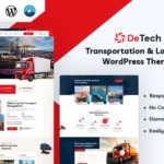 Detech - Transport WordPress Theme