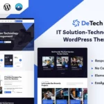 Detech - IT Solution WordPress Theme