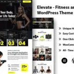 Elevate - Fitness and Gym WordPress Theme