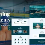 Aqua Venture - Swimming Academy And Training WordPress Elementor Theme