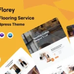 Florey - Tiling & Flooring Services WordPress Theme