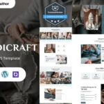 Hand Made - Handmade, Handicraft Boutique And Creative Crafts WordPress Elementor Theme