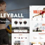 VolleyForce - Volleyball Training, Sports Club And Match Scheduling WordPress Elementor Theme