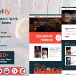 Steelify - Welding & Metal Work WordPress Theme