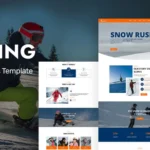 Snow Glide - Skiing Academy And Winter Sports WordPress Elementor Theme