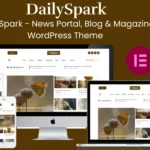 DailySpark - News Portal, Blog & Magazine WordPress Theme