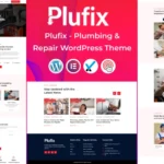 Plufix - Plumbing & Repair WordPress Theme