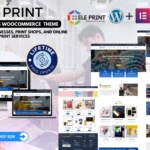 Ele-Print: Print Shops, Digital Printing and Custom Products WordPress WooCommerce Elementor Theme