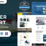 Aqua Sport - Water Sports And Adventure WordPress Elementor Theme