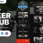 Jack's Den - Motorcycle Club And Biker Community WordPress Responsive Theme