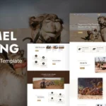 Camel Caravan - Camel Safari And Adventure Tours WordPress Elementor Theme
