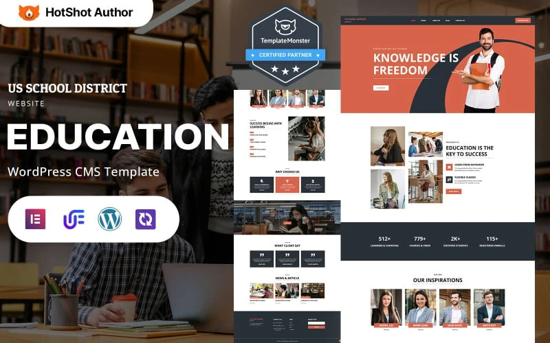 School - Modern School And Educational Institution WordPress Elementor Theme