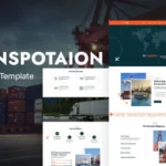 Transport - Transportation, Cargo And Logistics Services WordPress Elementor Theme