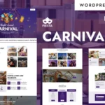 Fiesta - Carnival Shows & Celebration WordPress Elementor Theme
