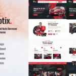 Motix - Car Repair & Auto Services WordPress Theme