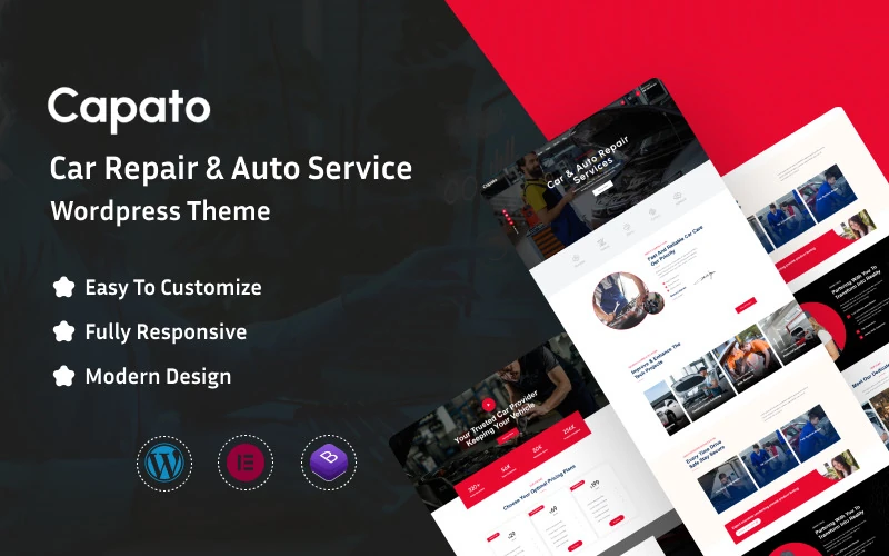 Capato - Car Repair & Auto Services WordPress Theme