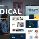 New Clinic - Medical And Health Services WordPress Elementor Theme