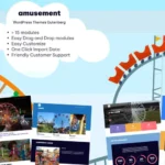 Amusement - Responsive Wordpress Themplates for Amusement