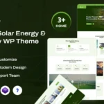 Solio – Solar Energy & Ecology WordPress Theme
