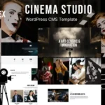 CineX - Cinema Studio WordPress Theme