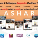Ashar - Business & Multipurpose Responsive Bundle WordPress Theme