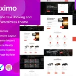 Taximo - Online Taxi Booking and Cab Service WordPress Theme