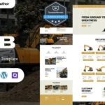 Jcb Tech - JCB Loader & Heavy Duty Machines WordPress Elementor Theme