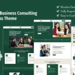 Ventox - Modern Business Consulting Service WordPress Theme.