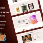Bookpro - Book Author And Writer Wordpress Theme