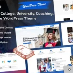 Kollege - Education, College, University, Coaching, School, LMS, and Online Course WordPress Theme