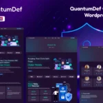 QuantumDef – Cybersecurity & Data Protection WordPress Theme
