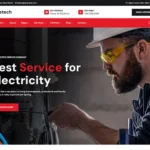 Bastech - Electrical Service WordPress Theme