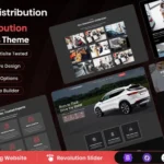Car Distribution Elementor WordPress Theme