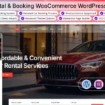 Autorent - Car Rental & Booking WooCommerce WordPress Theme