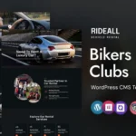RideAll - Motor Sports And Bikers Clubs WordPress Elementor Theme