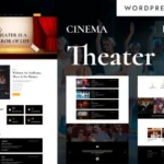 Cinema - Vintage Theater & Performing Arts WordPress Elementor Theme