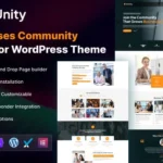 BizUnity - Businesses Community Elementor WordPress Theme