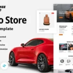 Clange Auto - Car Parts Tailwind CSS Template